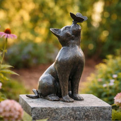 Bronzen Beeld Kat