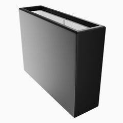Polyester plantenbak zwart - Doika