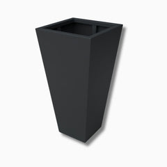 Vaasvormige aluminium plantenbakken