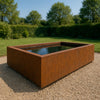 Geroba Estani vijver cortenstaal 250x125x60cm 206kg