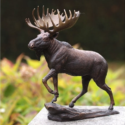 Bronzen beeld Eland 30x15x26cm