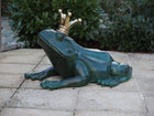Bronzen beeld Kikkerprins  50x60x80cm