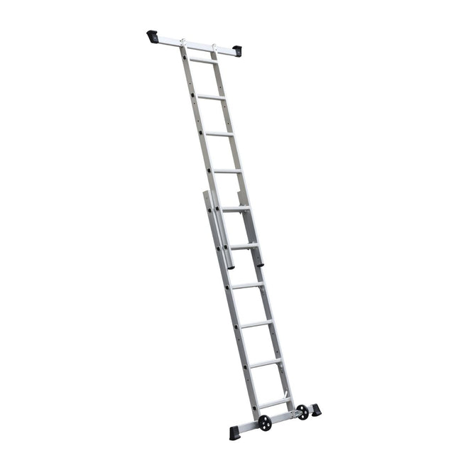 Escalo Combi Stelling-Ladder 2X6 Treden + Wielen