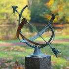 Bronzen Zonnewijzer 35x45x30cm