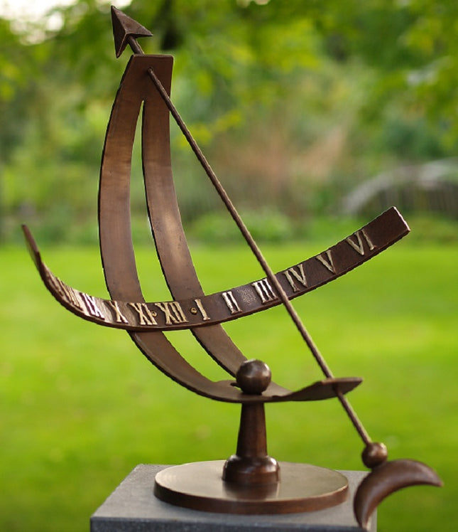 Bronzen Zonnewijzer 49x40x40cm