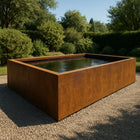 Teich Cortenstahl 300x200x60cm 319kg