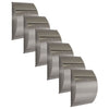Practo Garden Brievenbussen Las Vegas RVS | Set van 6 stuks