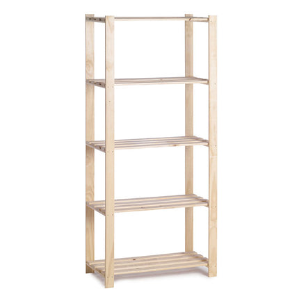 Practo Houten opbergrek 175x80x40 cm – 5 legborden