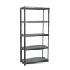 Practo Kunststof opbergrek 185x91x45 cm – 5 legborden