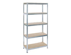 Practo Metalen Rek Heavy Duty 180x90x40 cm – 4 legborden – Grijs