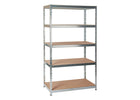 Practo Metalen opbergrek 180x105x56 cm – 5 legborden – Galva