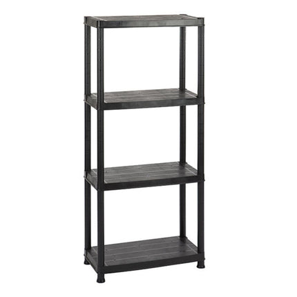 Practo Kunststof opbergrek 130x61x31 cm – 4 legborden