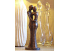 Bronzen beeld Abstract liefdespaar 34 cm, 32x11x11cm - Doika - Bronzen beeld - Doika - 5410807017180 - AN0718BR-BI