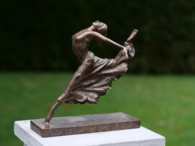 Bronzen beeld Ballerina 23x18x23cm - Doika - Bronzen beeld - Doika - 5410807023983 - AN2398BRW-P