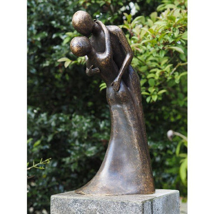 Bronzen beeld Dansend paar 54x25x28cm - Doika - Bronzen beeld - Doika - 5410807015414 - AN1541BR-BI
