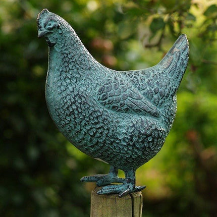Bronzen beeld Hen 20x10x19cm - Doika - Bronzen beeld - Doika - 5410807054185 - AN5418V