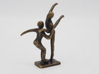 Bronzen beeld Klein modern danspaar 11x3x9cm - Doika - Bronzen beeld - Doika - 5410807028308 - AN2830BR-BI