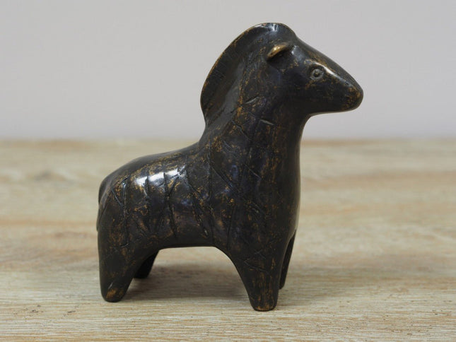 Bronzen beeld Klein paard 14x5x13cm - Doika - Bronzen beeld - Doika - 5410807021330 - AN2133BR-BI