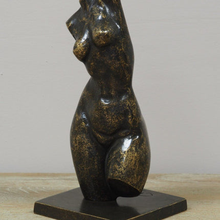 Bronzen beeld Kleine vrouwen torso 27x14x14cm - Doika - Bronzen beeld - Doika - 5410807035528 - AN3552BR-BI