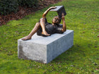 Bronzen beeld Liggende jongen 45x40x95cm 20kg - Doika - Bronzen beeld - Doika - 5410807014479 - B1447