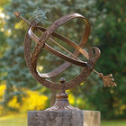 Bronzen Zonnewijzer 48 cm 48x30x30cm - Doika - Zonnewijzer - Doika - 5410807004715 - GA0471BR-B