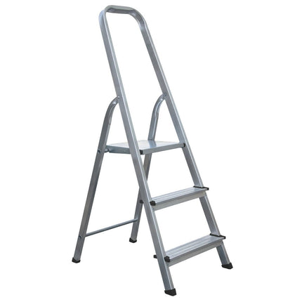 Escalo Aluminium trapladder 3 treden – Easy Step - Doika - Ladders en Stellingen - Escalo - 5414045031076 - L153