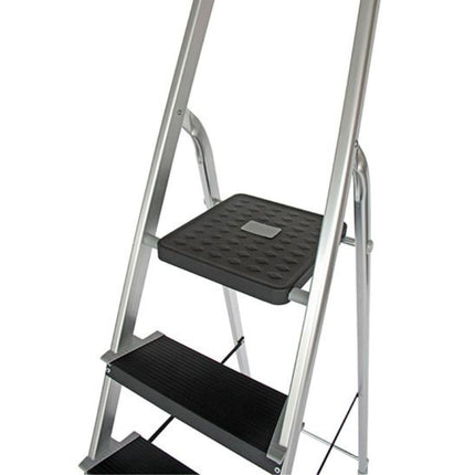 Escalo Aluminium trapladder 41.5x133x12 cm - 3 treden – Power Step - Doika - Ladders en Stellingen - Escalo - 5414045121838 - L183