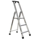 Escalo Industriele Trapladder 3 Treden Quadra - Doika - Ladders en Stellingen - Practo Home - 5414045478031 - LE803