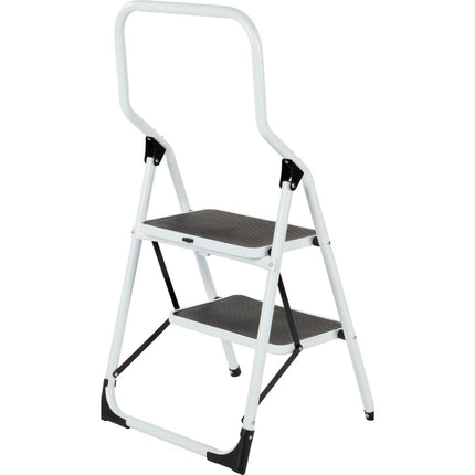 Escalo Trapladder Big Step 2 Brede Tr. - Wit - Doika - Ladders en Stellingen - Escalo - 5414045992117 - L212