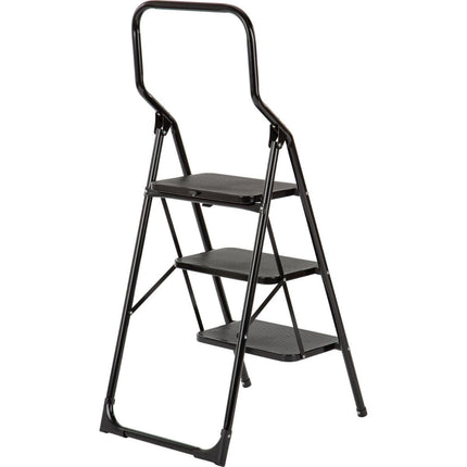 Escalo Trapladder Big Step 3 Brede Tr. - Zwart - Doika - Ladders en Stellingen - Escalo - 5414045562136 - L213N
