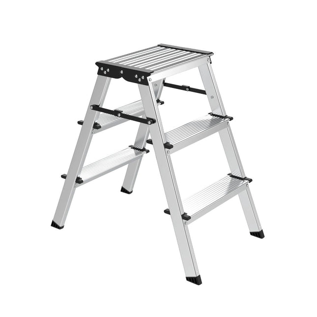 Escalo Trapladder in Alu Steppy 2x3 Treden - Doika - Ladders en Stellingen - Practo Home - 5414045034565 - LD203