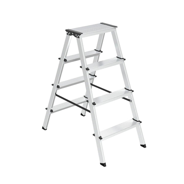 Escalo Trapladder in Alu Steppy 2x4 Treden - Doika - Ladders en Stellingen - Practo Home - 5414045041679 - LD204
