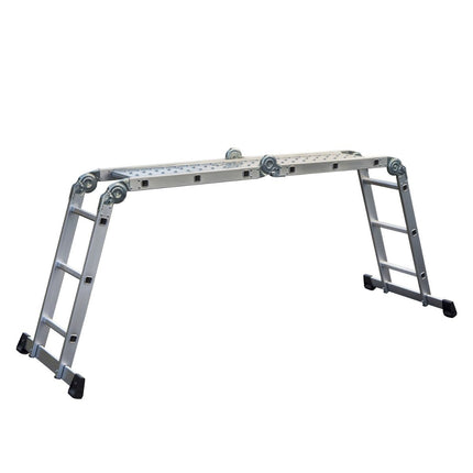 Escalo Vouwladder Multifold 4-IN-1 + Platform - Doika - Ladders en Stellingen - Practo Home - 5414045026454 - LPS12PI