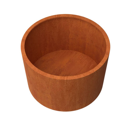 Geroba Ronda plantenbak cortenstaal 60x60cm 26kg - Doika - Plantenbak - Geroba - RondaB7