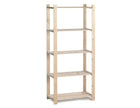 Practo Houten opbergrek 175x80x40 cm – 5 legborden - Doika - Opbergrekken - Practo Home -  - H206