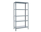 Practo Metalen opbergrek 180x90x40 cm – 5 legborden – Grijs - Doika - Opbergrekken - Practo Home -  - M141G