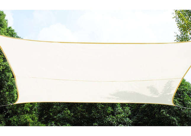 Practo Schaduwzeil polyester 300x400 cm - crème - Doika - Schaduwzeil - Practo Garden -  - SZ005C