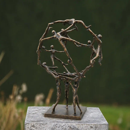 Sculptuur Connection Brons - Doika - Bronzen beeld - Thermobrass - 5410807030660 - AN3066BR-BI