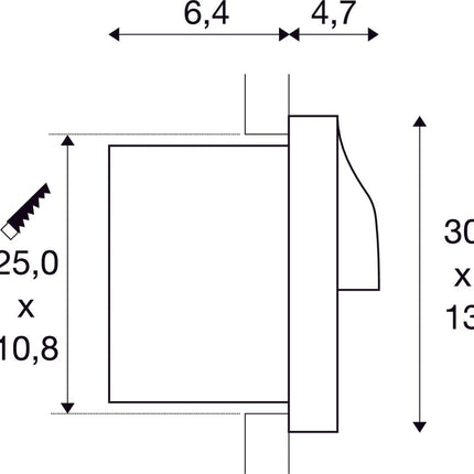 SLV Buitenlamp ADI IP55 Antraciet - Doika - Buitenverlichting - SLV - 4024163169561 - 233635