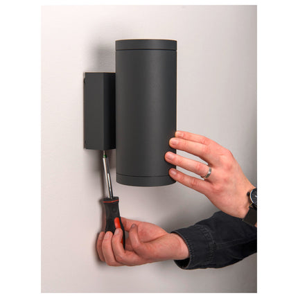 SLV Buitenlamp ENOLA ROUND M UP/DOWN IP65 Antraciet - Doika - Buitenverlichting - SLV - 4024163235822 - 1003425