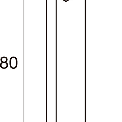 SLV Außenleuchte L-LINE OUT 80 IP65 Anthrazit