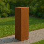 Sokkel Cortenstaal 30x30x70 cm 17kg - Doika - Sokkels - Geroba -  - SOKC2