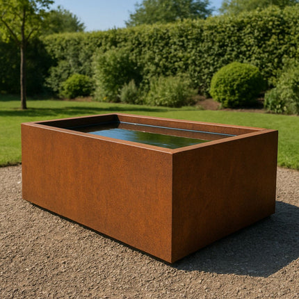 Vijver cortenstaal 125x80x50cm 73kg - Doika - Vijver - Geroba -  - EstaniAC6