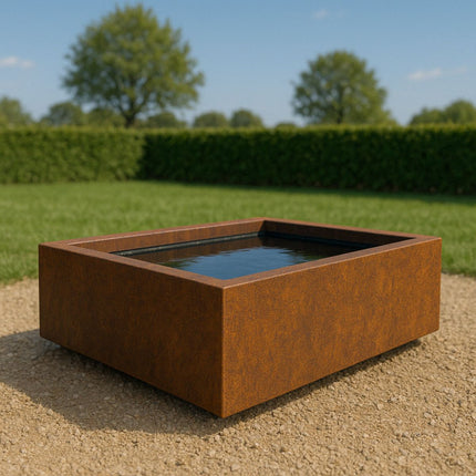 Vijver cortenstaal 150x100x50cm 95kg - Doika - Vijver - Geroba -  - EstaniAC5