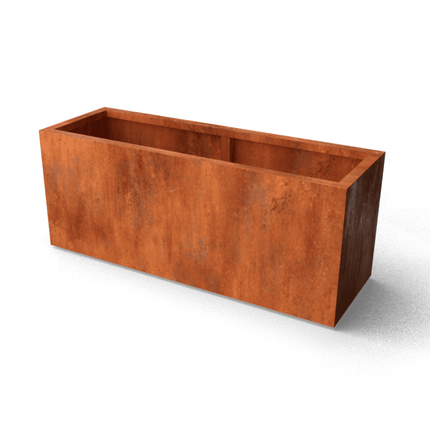 ArtesaB16 plantenbak - 150x50x60cm 54kg - cortenstaal - LetterBox - Plantenbak - Geroba - ArtesaB16