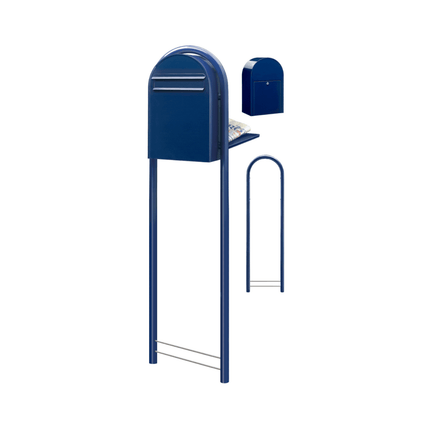 Bobi Classic B RAL 5003 donkerblauw - LetterBox - Brievenbus - Bobi - 6417237006097 - 01.01.09.10 donkerblauw RAL5003