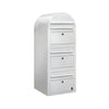 Bobi Trio RAL 9016 wit - Doika BV - Brievenbusunit - Bobi - 6417237015075 - 01.01.06.40 Wit RAL9016