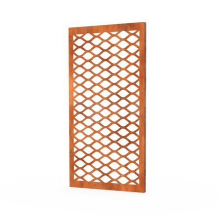Geroba Gerofence Comb schutting cortenstaal 100x180 (LxH) - Doika - Schutting - Geroba - GerofCM81