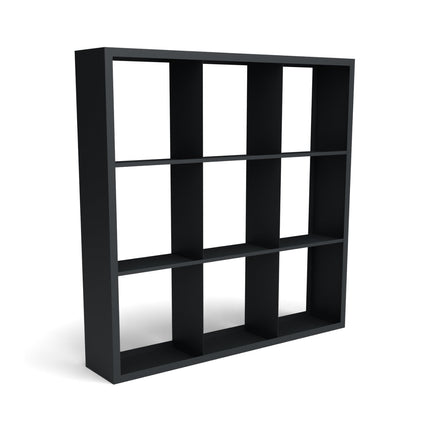 Geroba Houtopslag Beltza Metaal 200x38,5x200cm met 9 vakken - Doika BV - Houtopslag - Geroba - BeltzaDS103