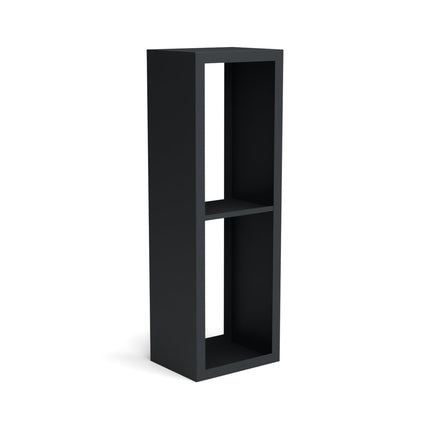 Geroba Houtopslag Beltza Metaal 50x38,5x150cm met 2 vakken - Doika BV - Houtopslag - Geroba - BeltzaDS11